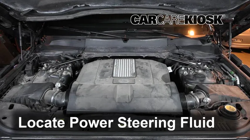 2018 Land Rover Range Rover Supercharged 5.0L V8 Supercharged Liquide de direction assistée Rajouter des liquides